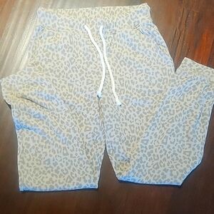 American Eagle leopard print  sweats size S